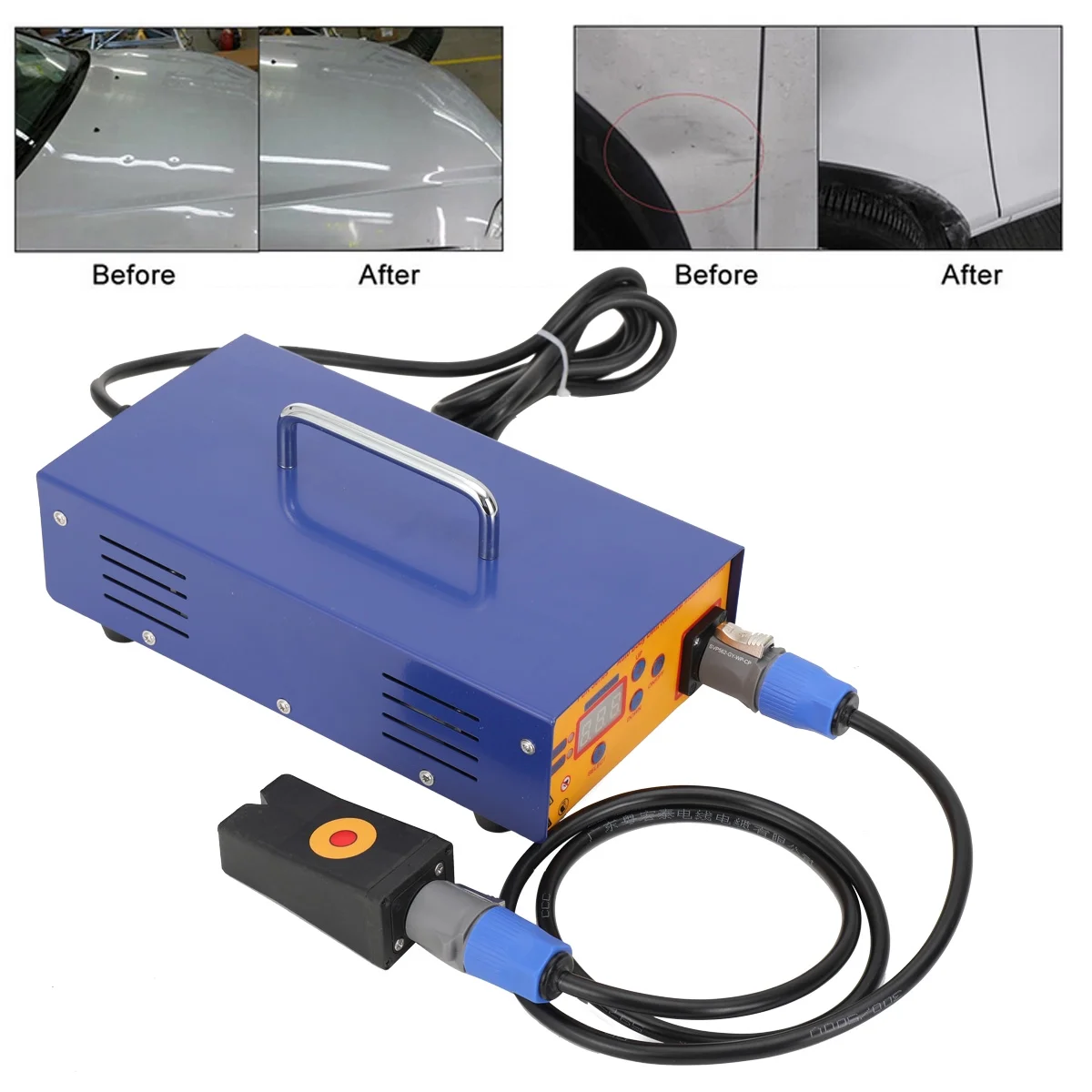 YILIKISS 1380W Induction Heater Hot Box Car Body Paintless Dent Removal Repair Device