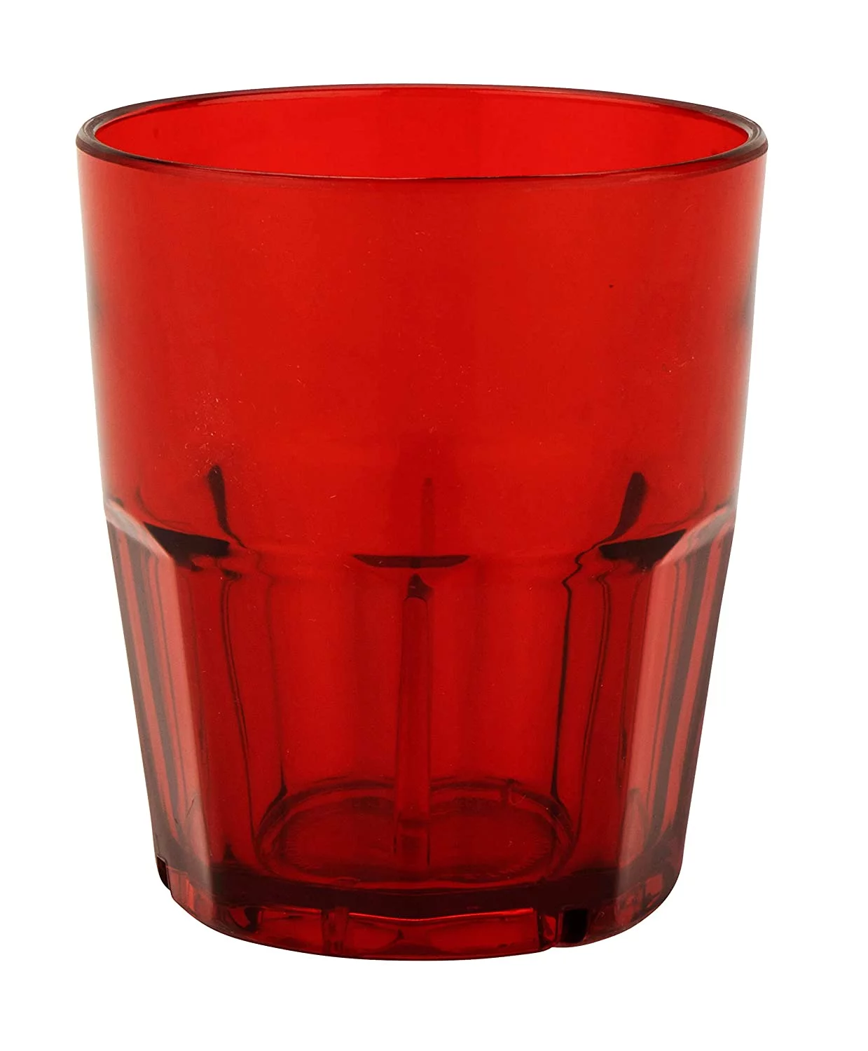 G.E.T. Heavy-Duty Faceted Shatterproof Tumbler, 12 Ounces (Set of 12)