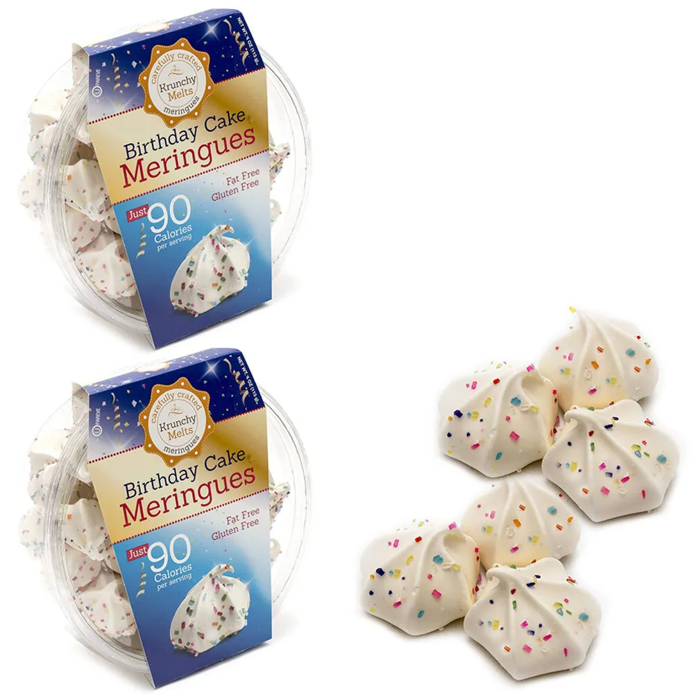 2 Boxes Birthday Cake Cookies Gluten Fat Free Snacks Kosher Sweets