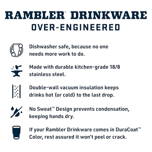 YETI Rambler 18 oz Bottle, Vacuum Insulated, Stainless Steel with Chug Cap, Sandstone Pink