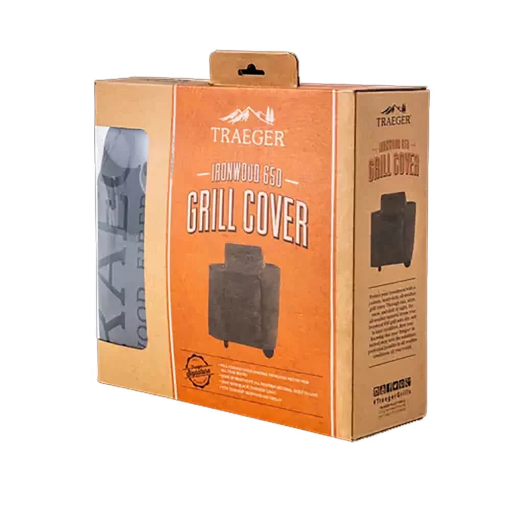 Traeger BAC505 Ironwood 650 Grill Cover - Full-Length