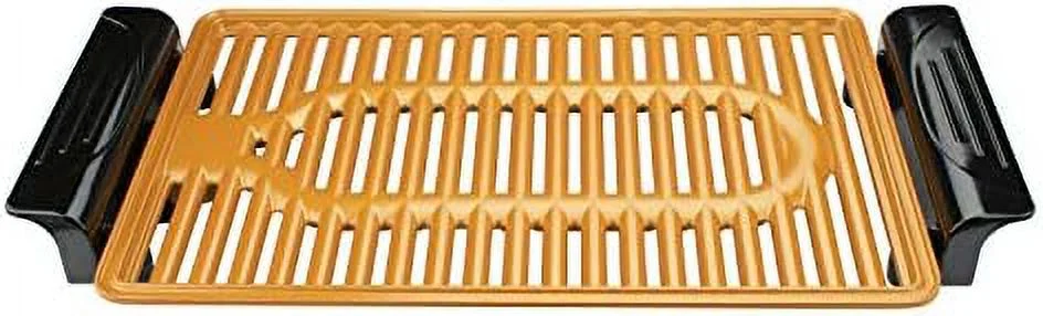 Appliances TS642 1,000-Watt Indoor Electric Copper Grill, One Size, Black