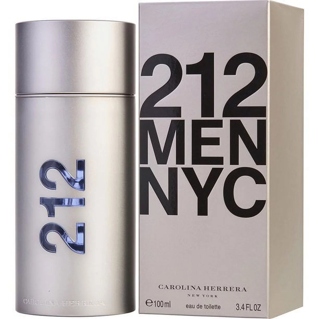 212 by Carolina Herrera, 3.4 oz Eau De Toilette Spray for Men