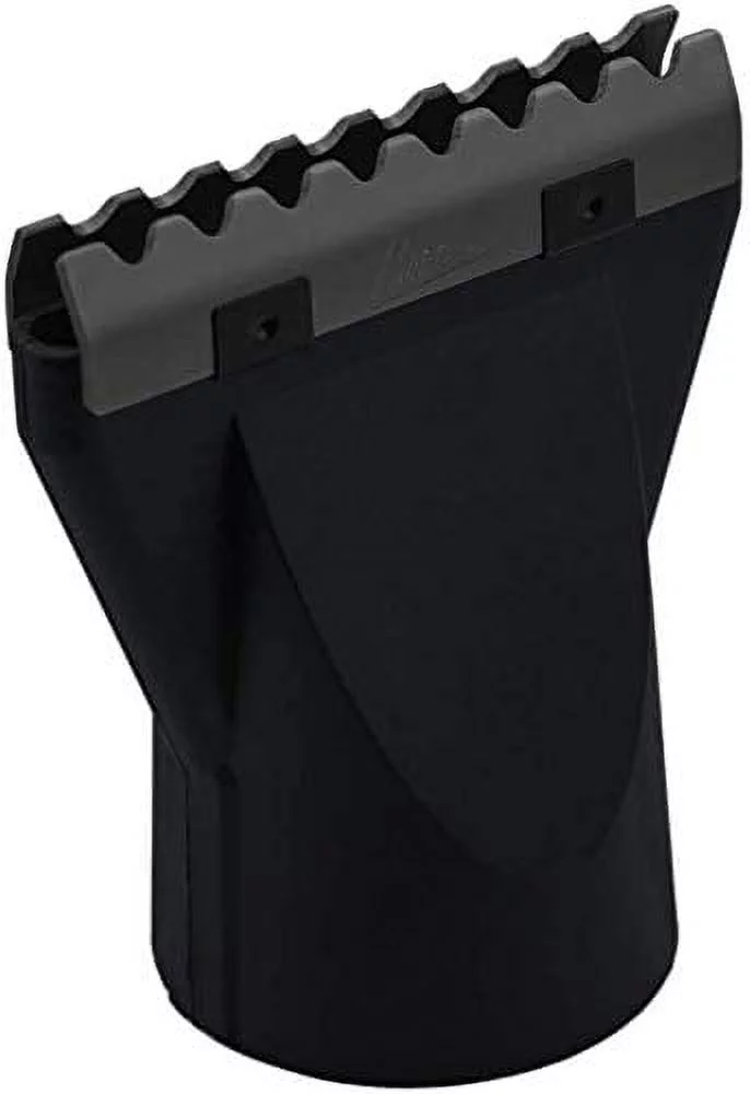 Bundle 2: (1) Parlux Advance Light White Hair Dryer and (1) M Hair Designs Hot Blow Attachment Black