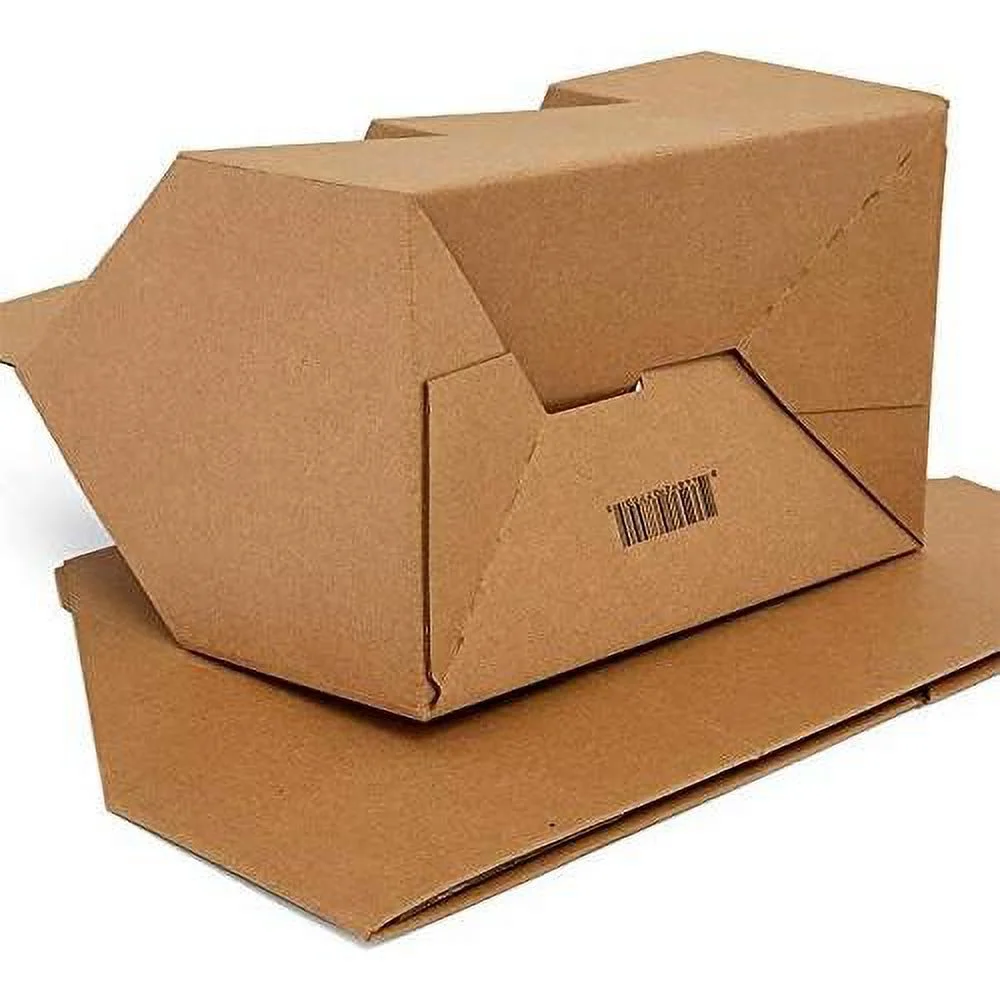 25Ea - 10-5/8 X 7 X 12 White Six Pack Wine Bottle