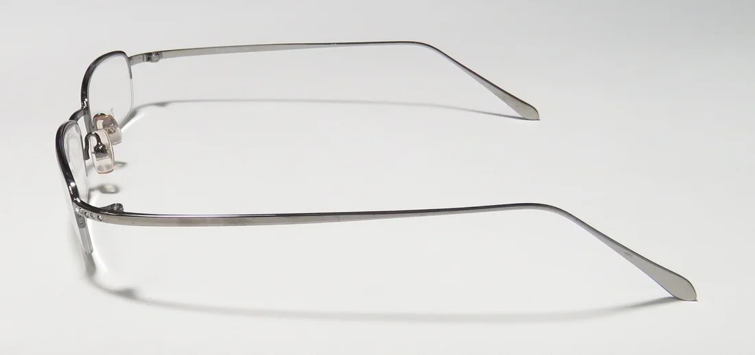 NEW VERA WANG LUXE VIEW WOMENS/LADIES DESIGNER HALF-RIM TITANIUM GUNMETAL INEXPENSIVE TITANIUM ELEGANT SALE FRAME DEMO LENSES 49-18-135 EYEGLASSES/SPECTACLES