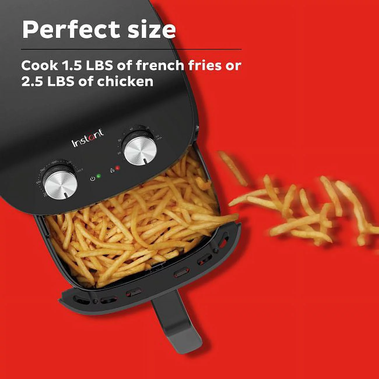 Instant 4 QT Essential Air Fryer, From the Makers of Instant Pot