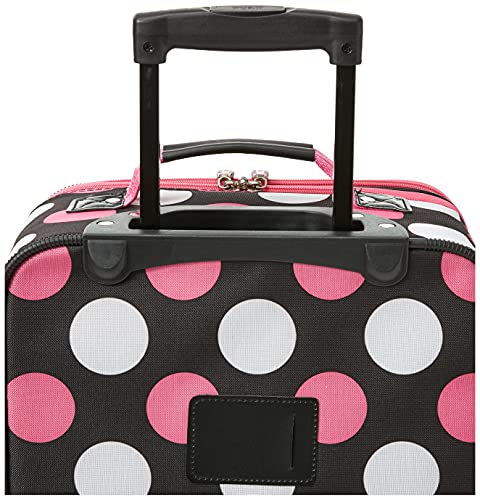 Rockland Fashion Expandable Softside Upright Luggage Set, Charcoal, 2-Piece (14/19)