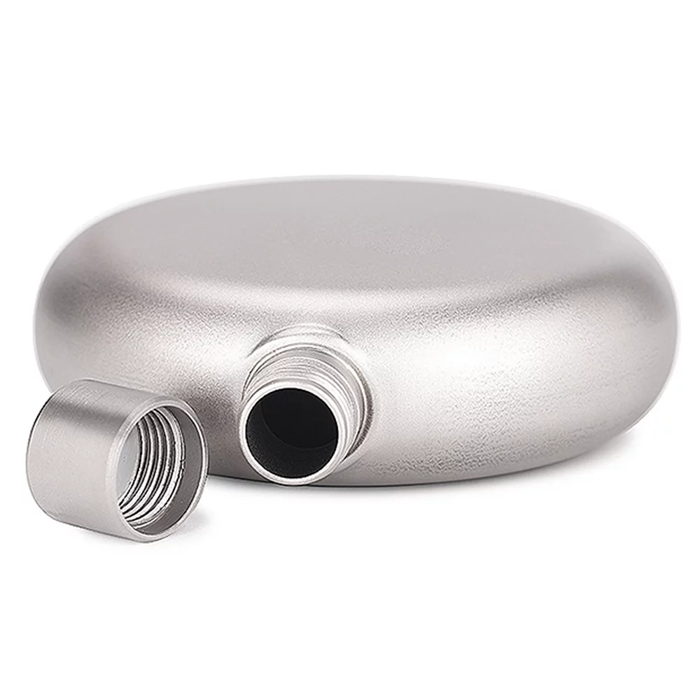 TOMSHOO Flask,Leakproof WinePicnic Pot CupRound With Funnel Wine Pot Cup Wine Wearproof Wine Wearproof Wine Pot Lasamot 150ml Round With