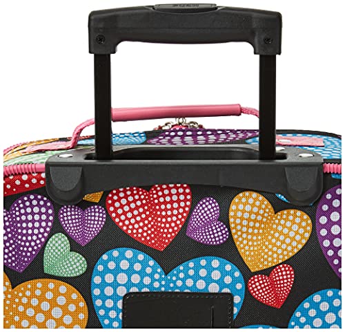 Rockland Fashion Expandable Softside Upright Luggage Set, Charcoal, 2-Piece (14/19)
