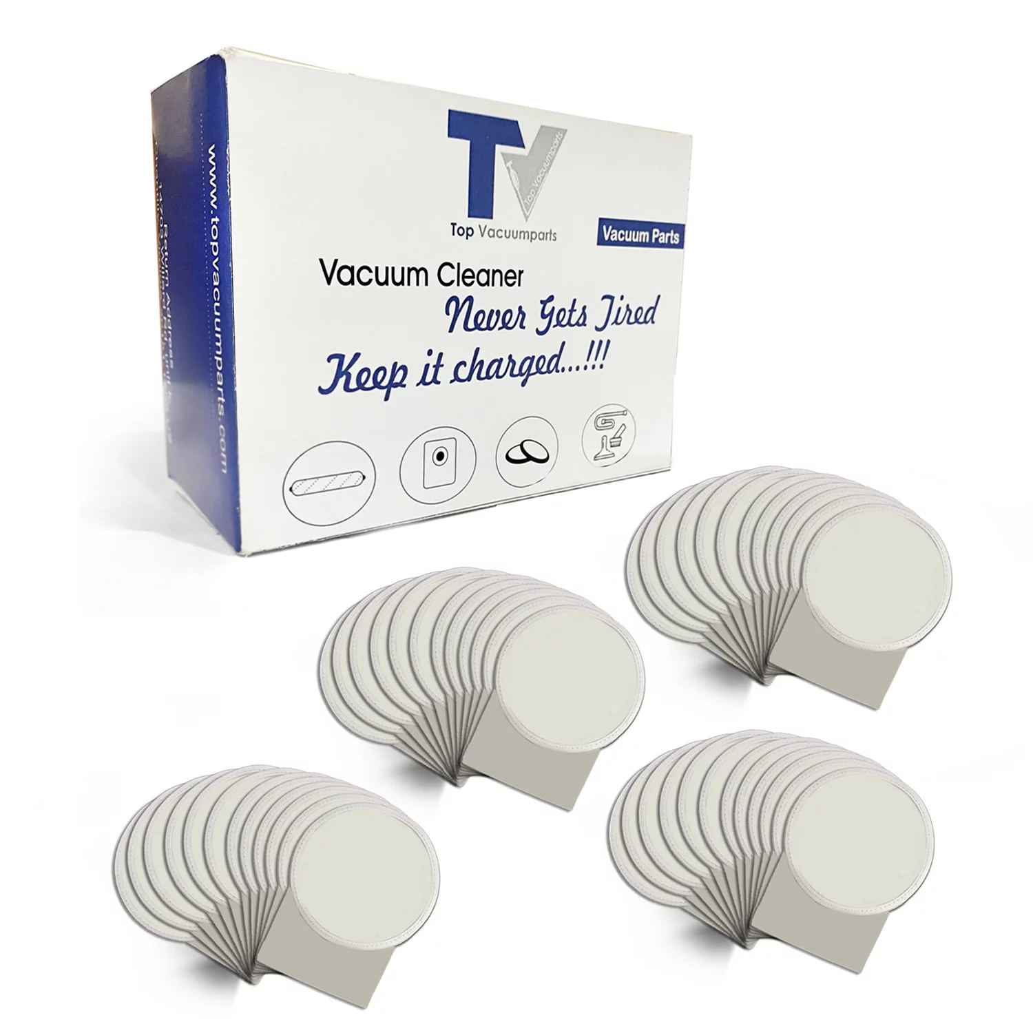 Compact Tristar Canister Vacuum Cleaner Paper Bags 48 // 738EC