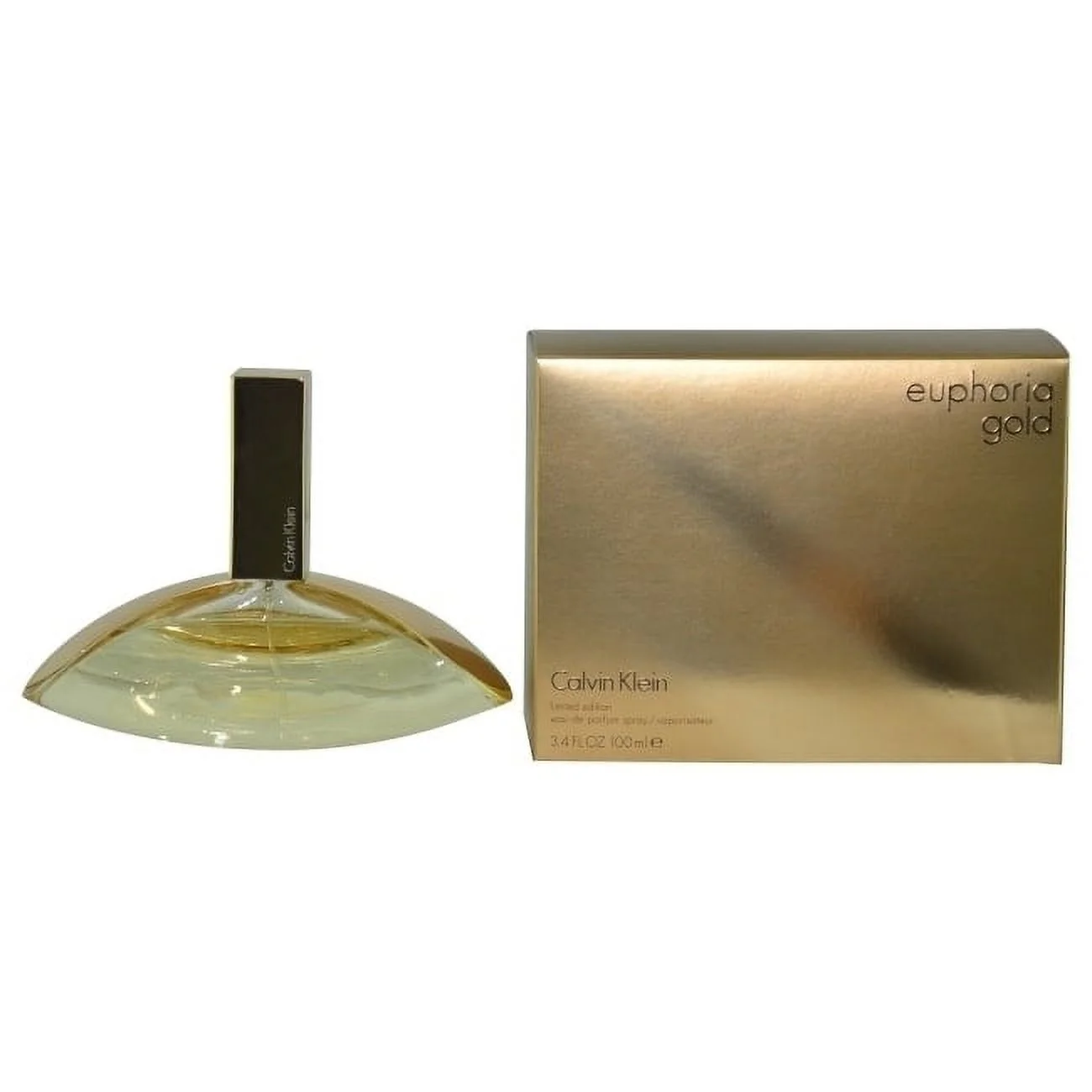 Calvin Klein Euphoria Gold Eau De Parfum Spray (Limited Edition) 3.4 oz