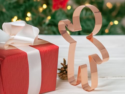 The Fussy Pup Gingerbread Boy Cookie Cutter 6 Inch Handcrafted in USA