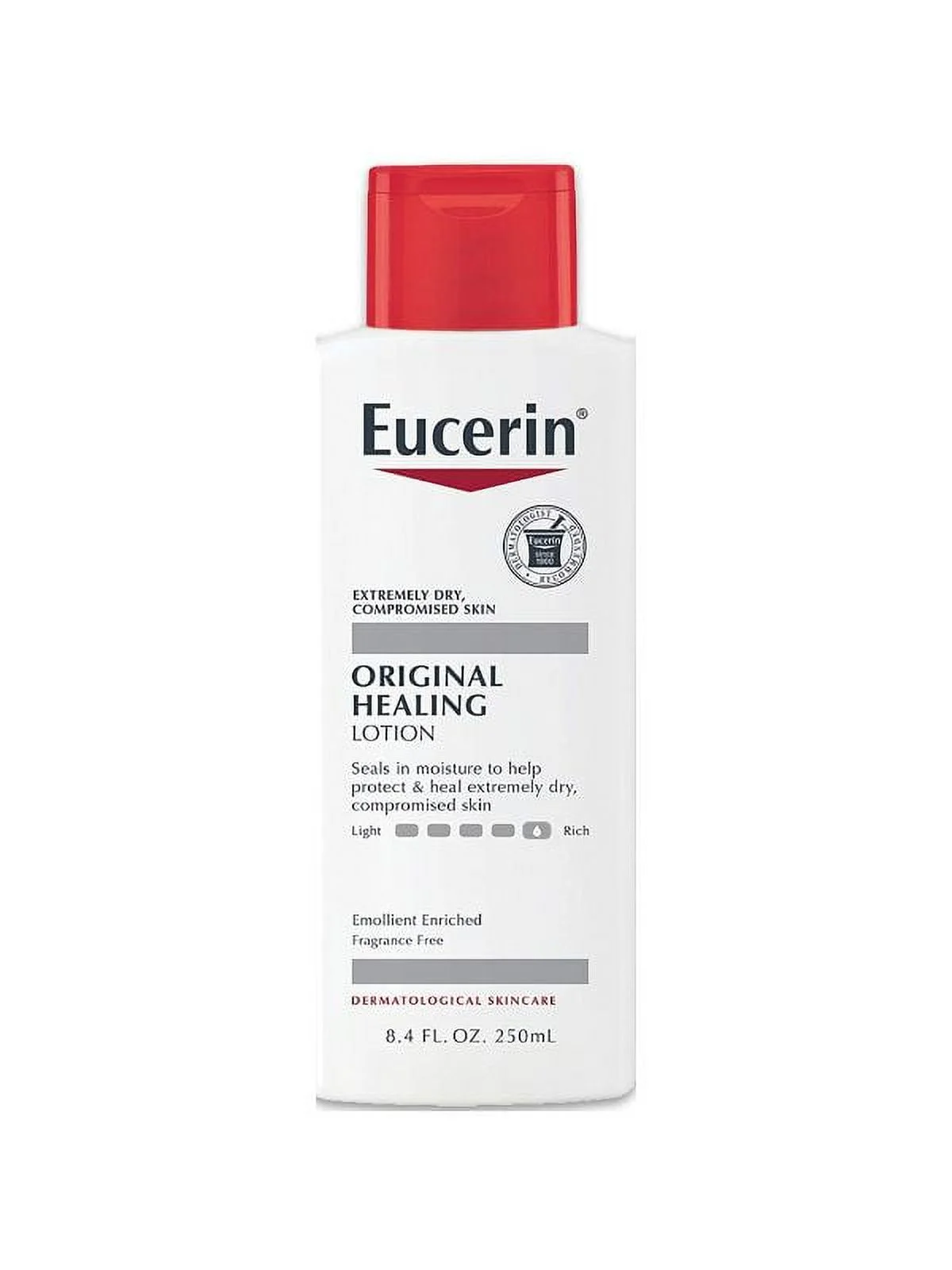 Eucerin Original Moisturizing Lotion For Dry And Sensitive Skin 8.4 Oz, 2 Pack