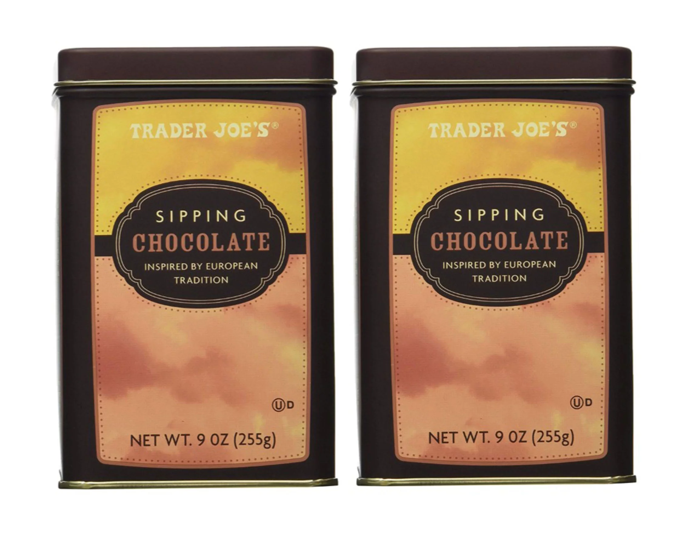 Sipping Chocolate European Style Trader Joe's 9 Oz. (Pack of 2)