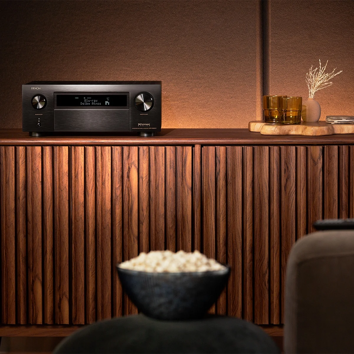 Denon AVR-X6800H 11.4 Channel 8K Home Theater Receiver with Dolby Atmos/DTS:X and HEOS Built-In