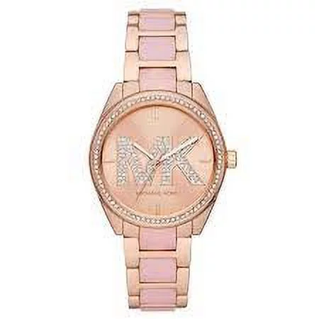 Michael Kors MK4731 Women's Janelle Three-Hand Two-Tone Stainless Steel Watch 36mm
