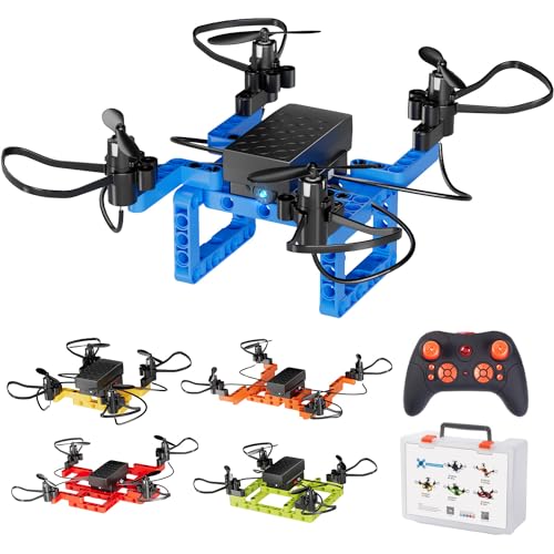 Mini Drone for Kids and Beginners,Creative 5-IN-1 DIY Drone Building Kits for Kids to Build Your Own Drones,5 Different Designs, Altitude Hold, 3D Flips,Easy to Build and Fly,Great Gifts for Boys&Girls to Enjoy Building,Flying and Fixing Fun