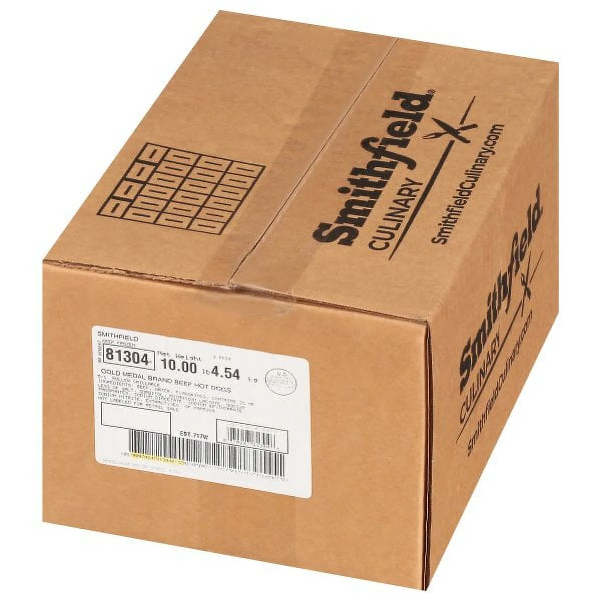 Farmland Gold Medal Beef Hot Dog - 5:1 - 1 each.