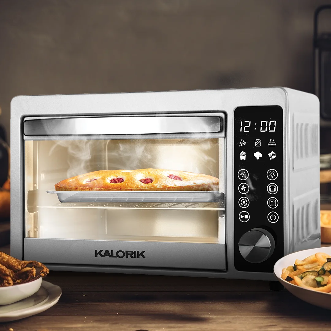 Kalorik® 22 Quart Touchscreen Air Fryer Toaster Oven, Stainless Steel - AFO 52352 SS