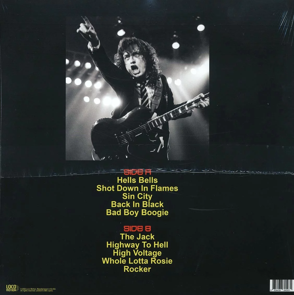 AC/DC - Back In Japan: Live At Seinen Kan Hall, Tokyo 5/2/1981 FM Broadcast (ltd. 300 copies made) (colored vinyl) - Vinyl LP