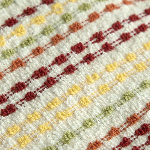 Ritz Pebble Bar Mop, Holiday Red-Green, 4 Towel Set