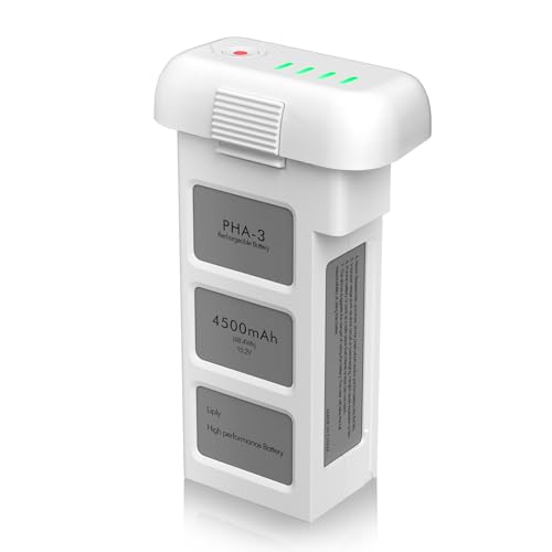 Phantom 3 Battery, 4500mAh 15.2V Intelligent Flight Battery for DJI Phantom 3 Pro, Standard, Advanced, SE Drone