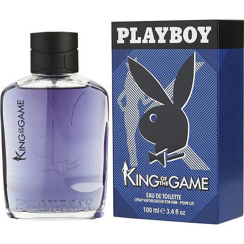 PLAYBOY KING OF THE GAME EDT Spray 3.4 oz for Men - Rule with Confidence