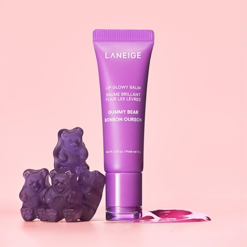 LANEIGE Lip Glowy Balm: Sheer Tinted Lip Moisturizer with Shea Butter, for Hydrating Shine & Soft Lips