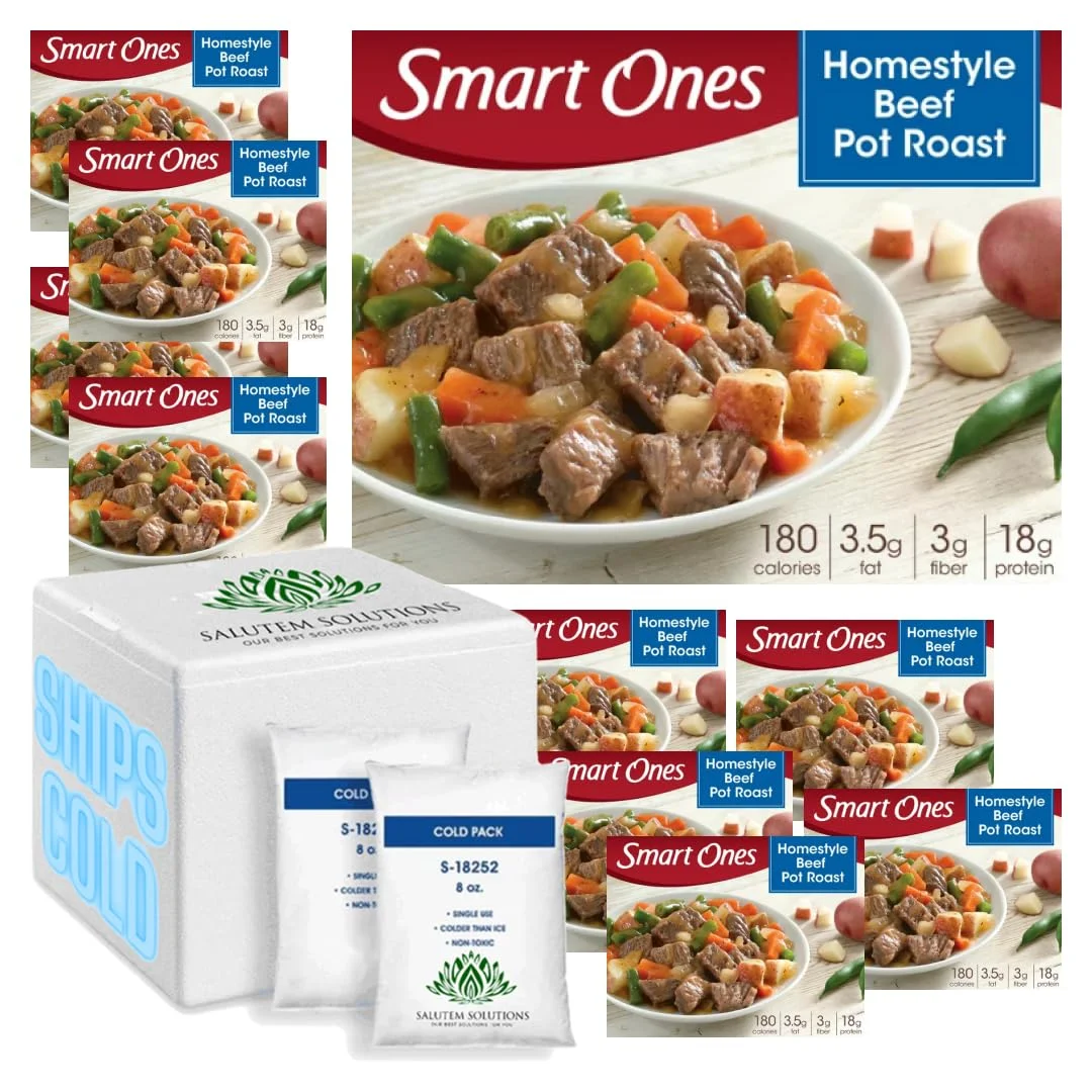 Smart Ones Homestyle Beef Pot Roast Frozen Meal, 9 Oz Box - Pack of 10