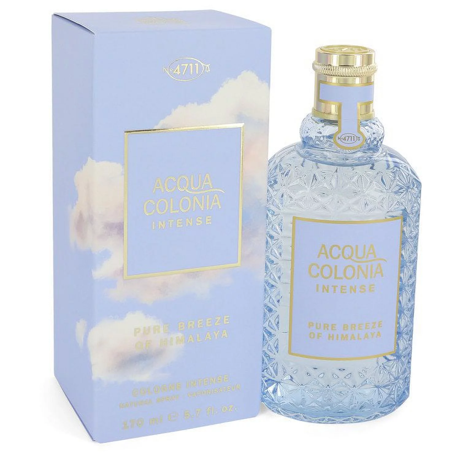 4711 Acqua Colonia Pure Breeze of Himalaya by 4711 Eau De Cologne Intense Spray (Unisex) 5.7 oz For Women