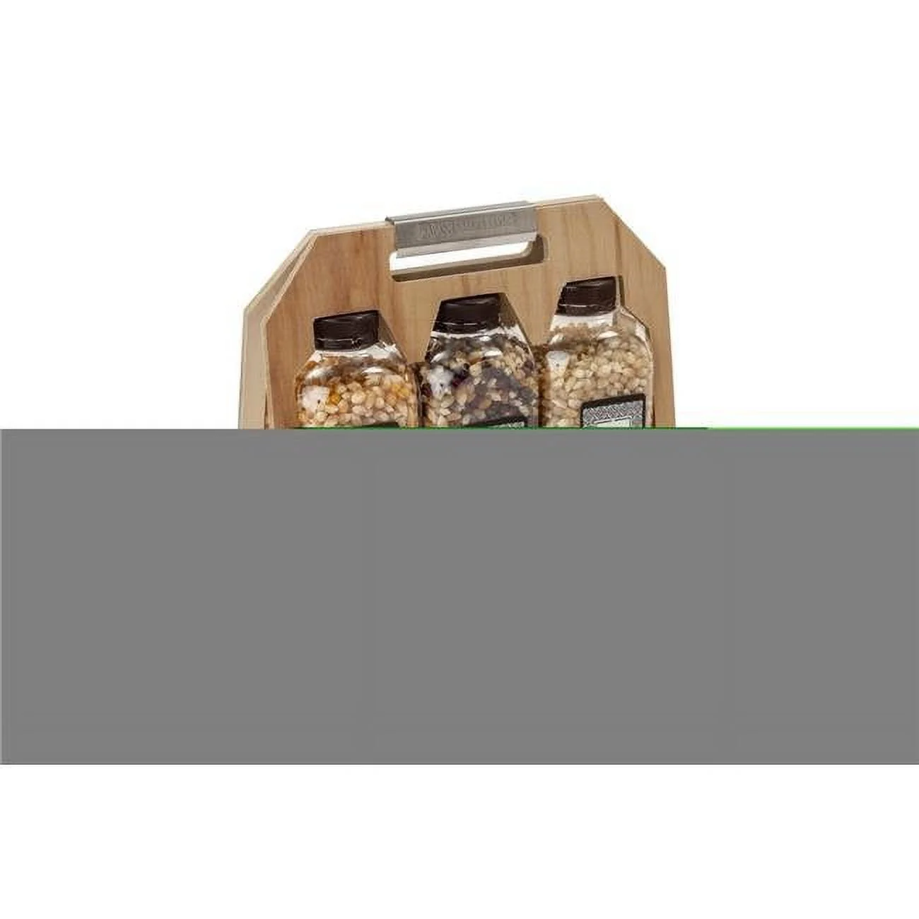 Wabash Valley Farms  Gourmet Popcorn Kernel Collection Wood Crate Set
