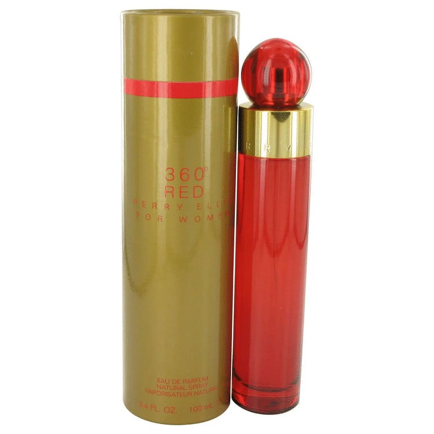 Perry Ellis 360 Red by Perry Ellis Eau De Parfum Spray 3.4 oz For Women