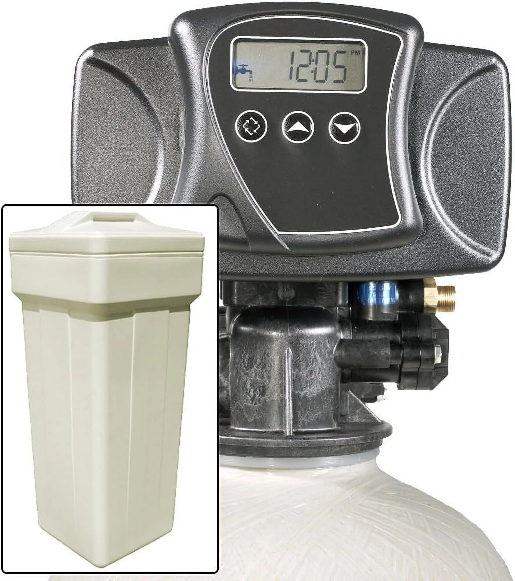 AFW Filters Built Fleck Iron Pro 48k Fine Mesh Water Softener PLUS KDF 55 with Fleck 5600SXT 1
