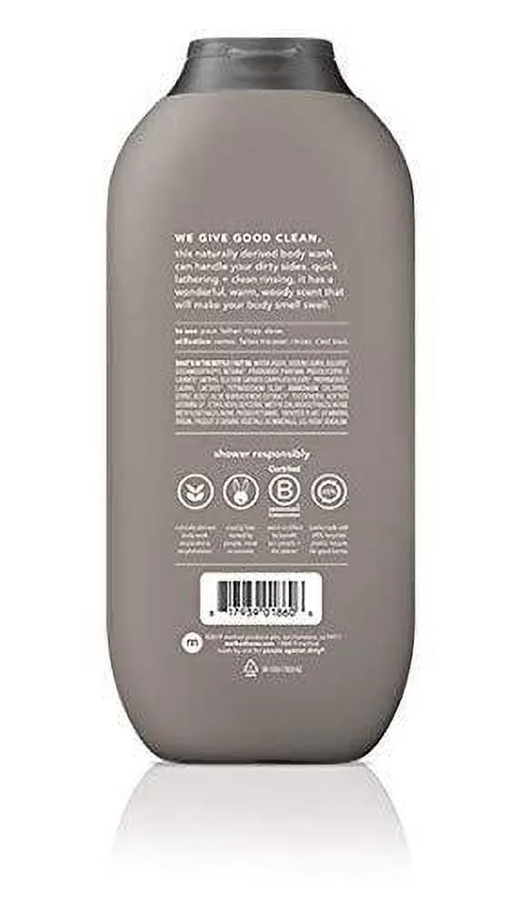 Method Men's - Cedar Cypress Body Wash 18 Ounce & Cedar Cyprus Bar Soap - Set of