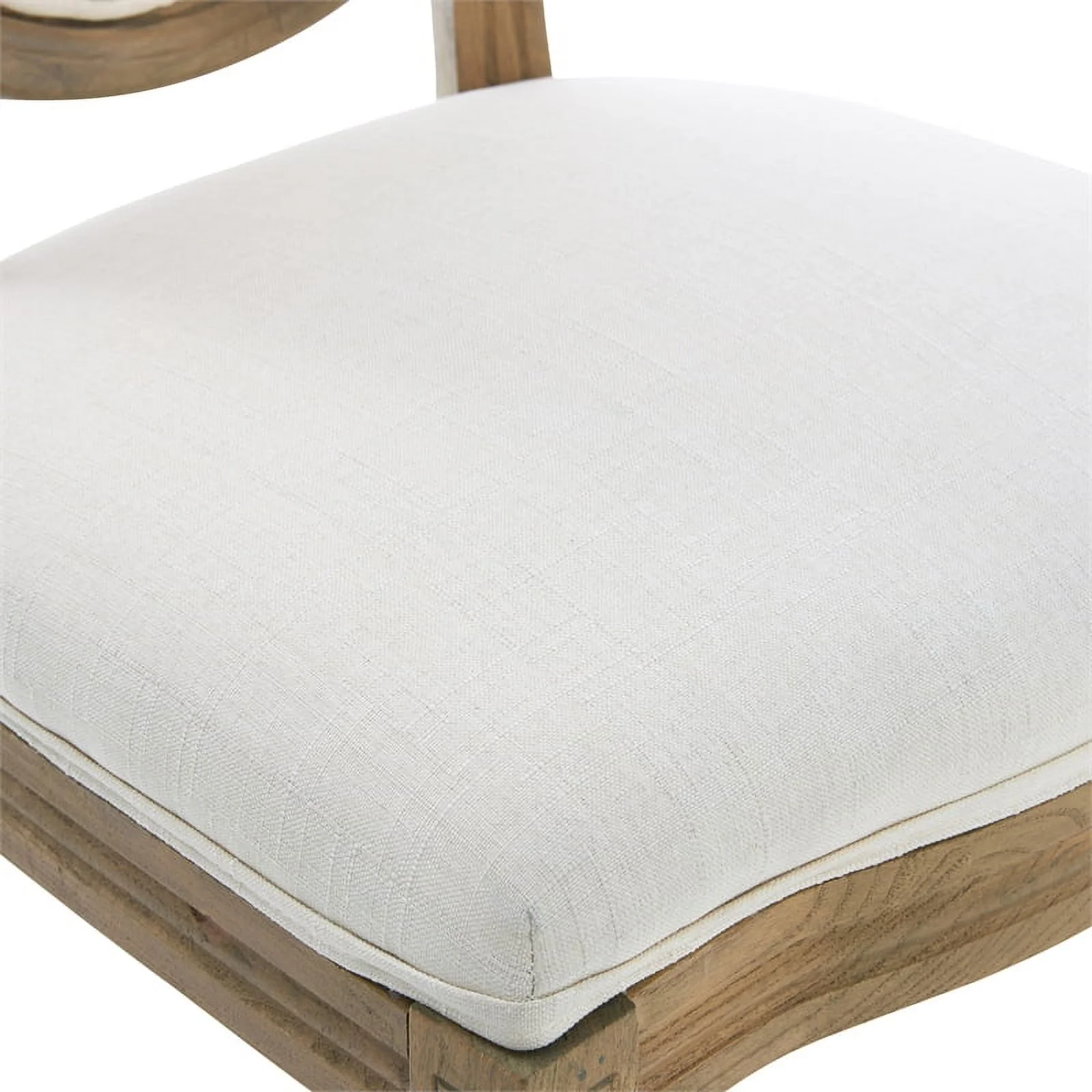 Finch Elmhurst Round Dining Chair Set of 2 Cream