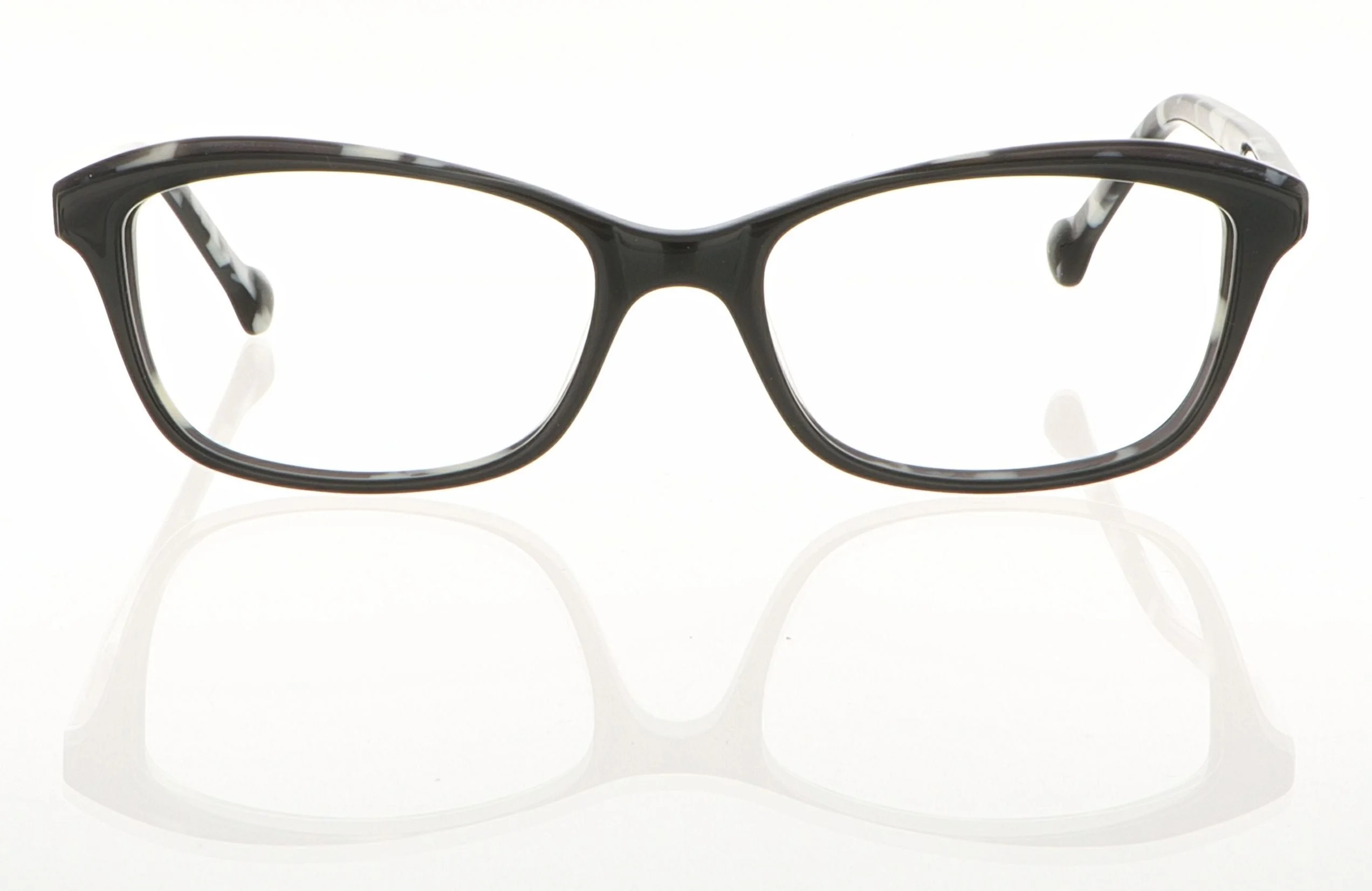 Lisa Loeb Eyeglasses Frames for Women, Superbuzz 175, Licorice Twist, 51-17-135