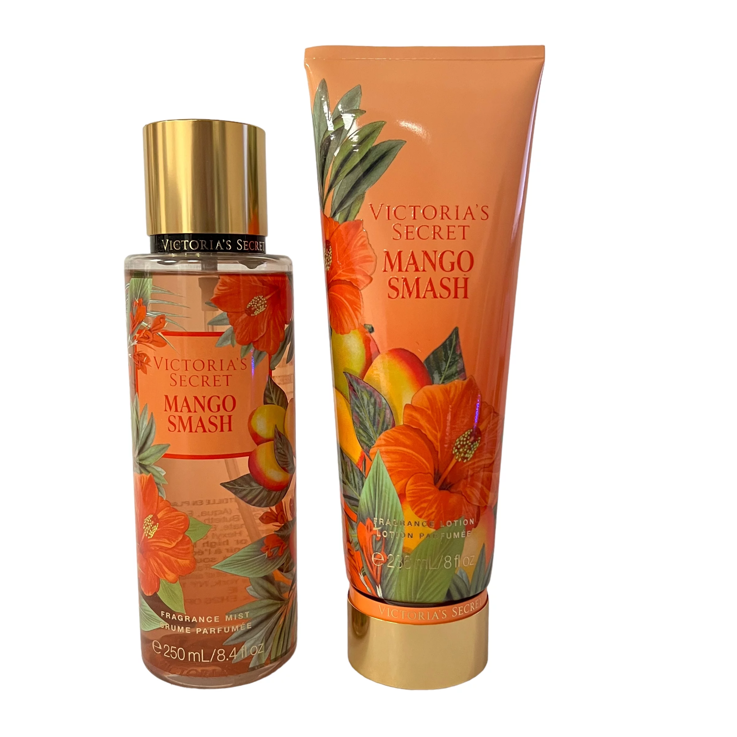 Victoria's Secret Mango Smash Fragrance Mist & Body Lotion Set
