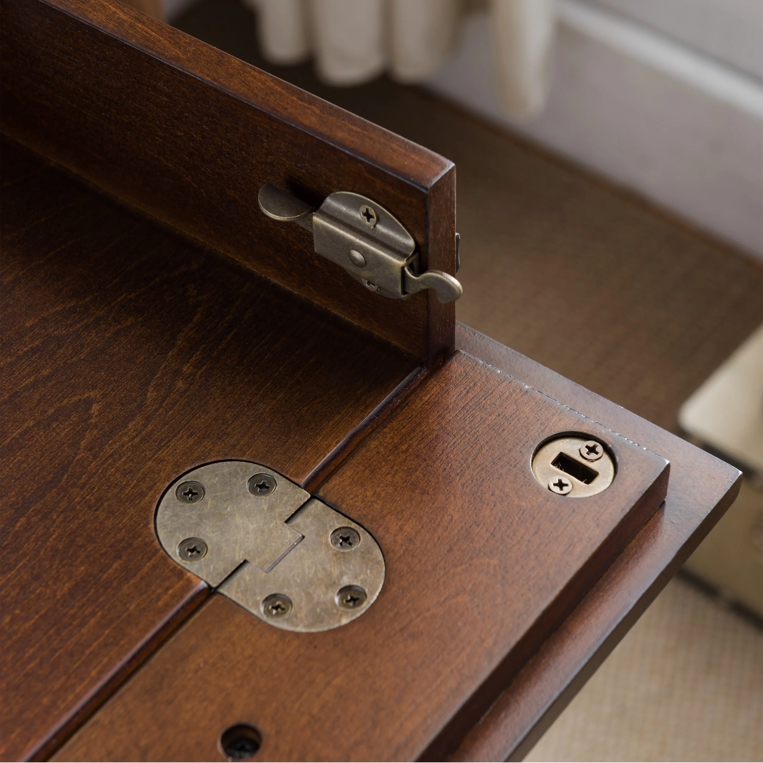 Stratus Laptop/Writing Desk in Heartwood Cherry