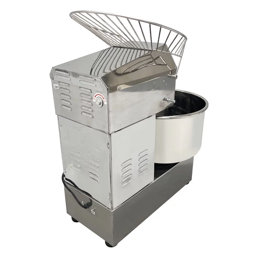 INTBUYING 40L Electric Dough Mixer Double Speed Double Action Stainless Steel