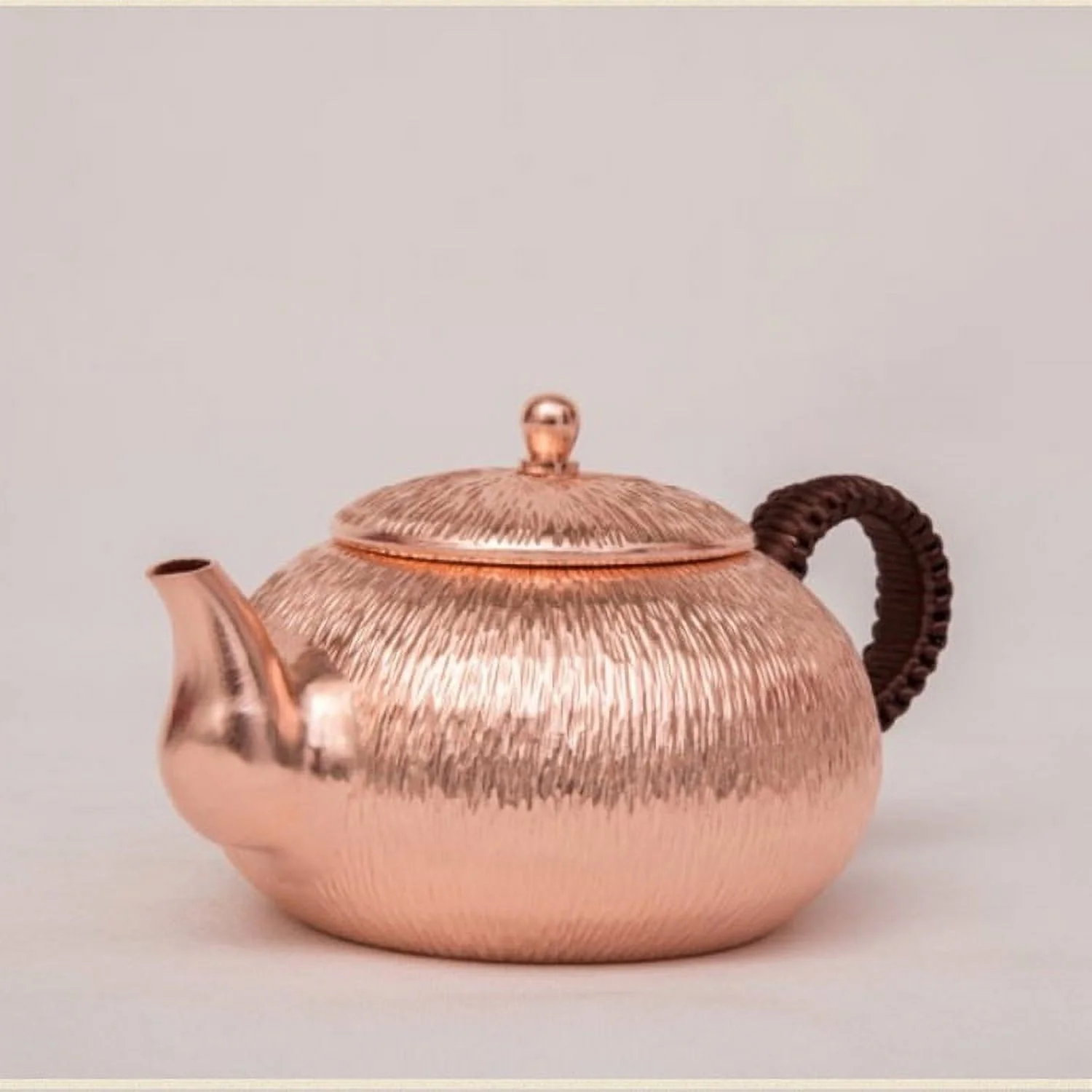 Wollet Solid Copper Kettle Boiling Water Boiling Teapot，650ml