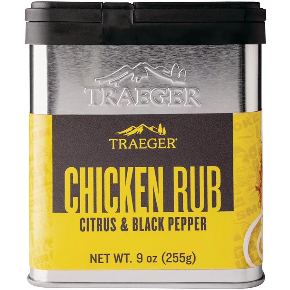 1PACK Traeger 9 Oz. Citrus & Black Pepper Flavor Chicken Rub