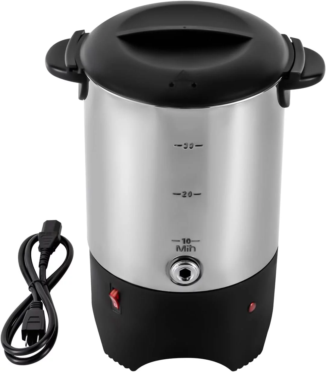 TFCFL 5.2L Stainless Steel Tea Urn Electric Catering Hot Water Boiler Commercial Coffee Urn 1000W