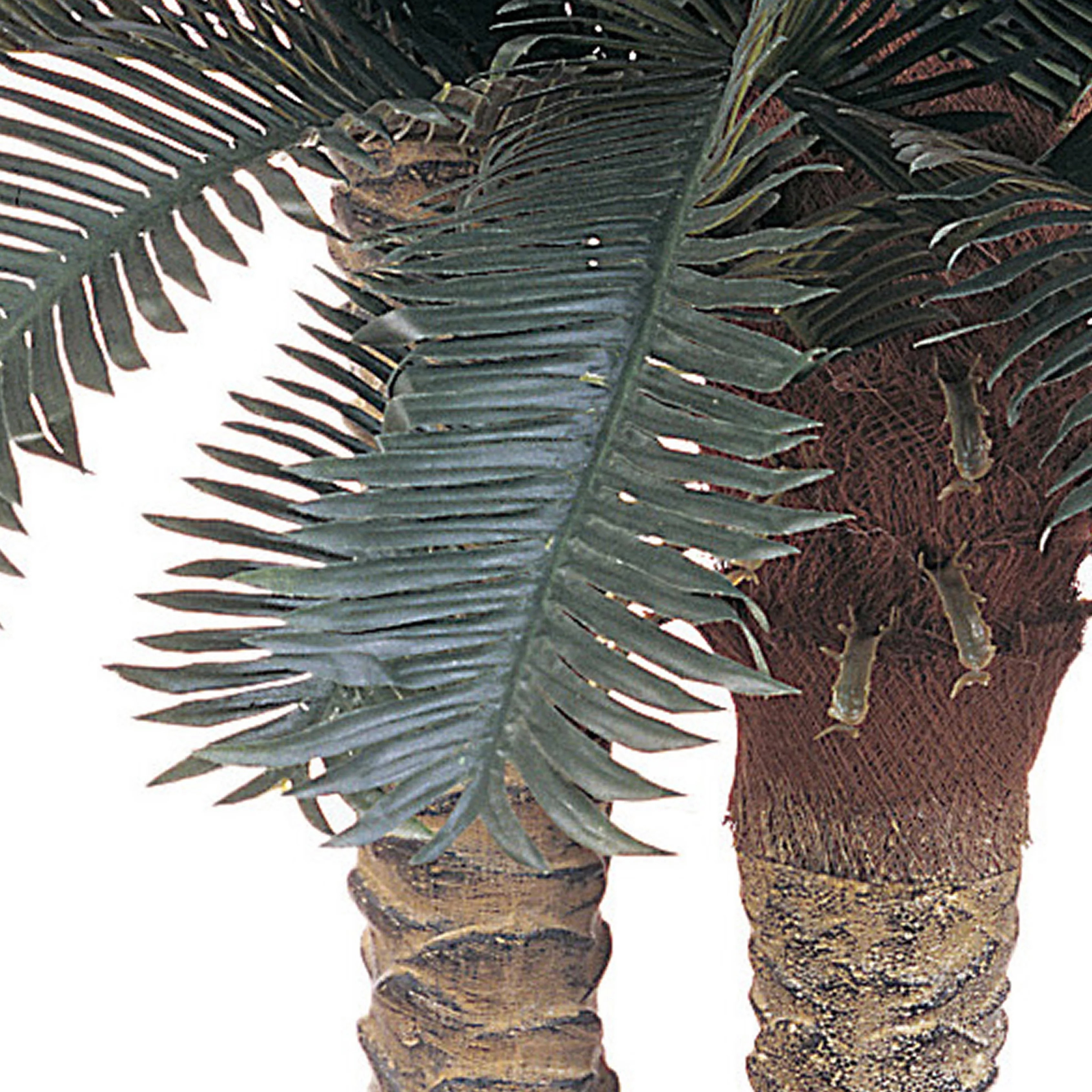 Nearly Natural 6ft. & 4ft. Double Sago Palm Potted Artificial Tree