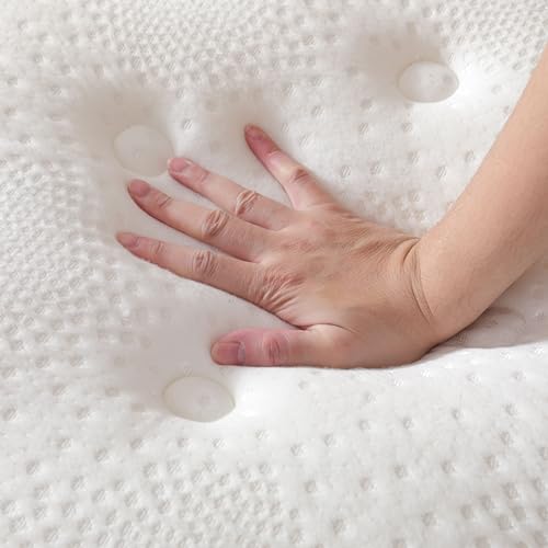 Rimensy Queen Mattress, 12 Inch Queen Size Mattress in A Box, Superior Hybrid Mattresses with Gel Memory Foam Or Lumbar Support, Maximum Support, Pressure Relief, Zoned Support Spring, Medium Firm