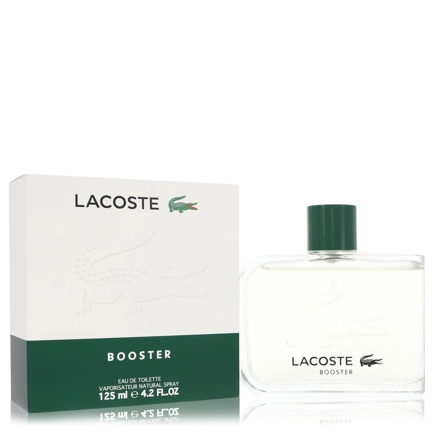 BOOSTER by Lacoste Eau De Toilette Spray 4.2 oz for Men Pack of 4