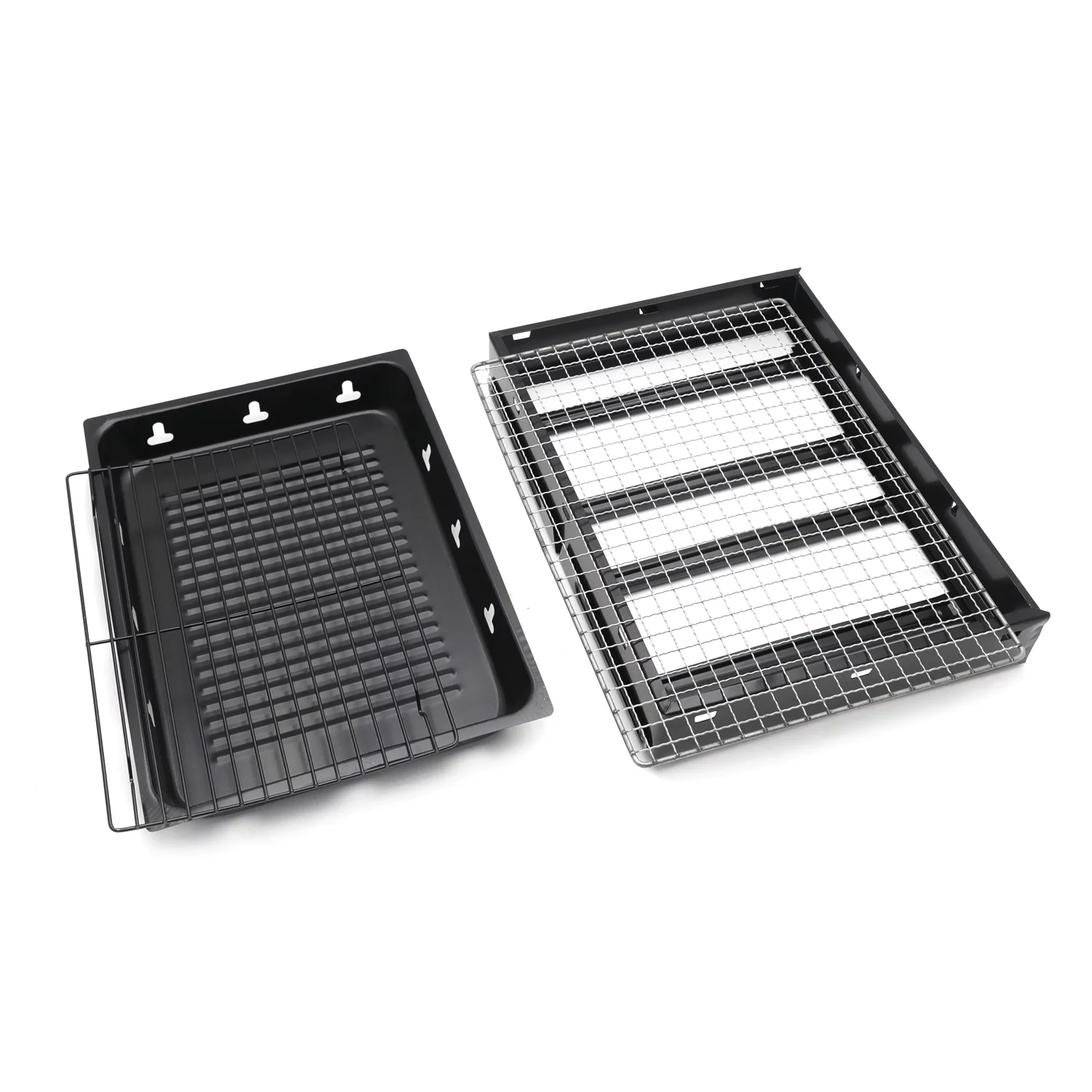 Foldable Compact Barbecue BBQ Grill Charcoal Stove Shish Kabob Camping Cooker US