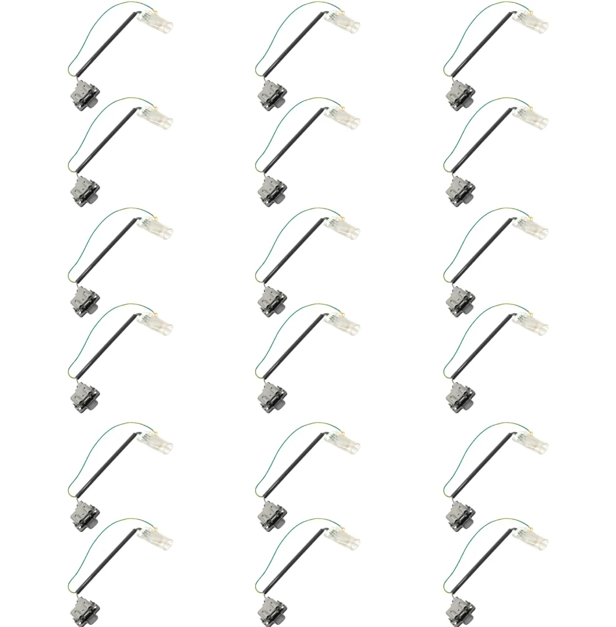 Scaroo 3355806 Washer Lid Switch Compatible with Whirlpool 520880 18-Pack