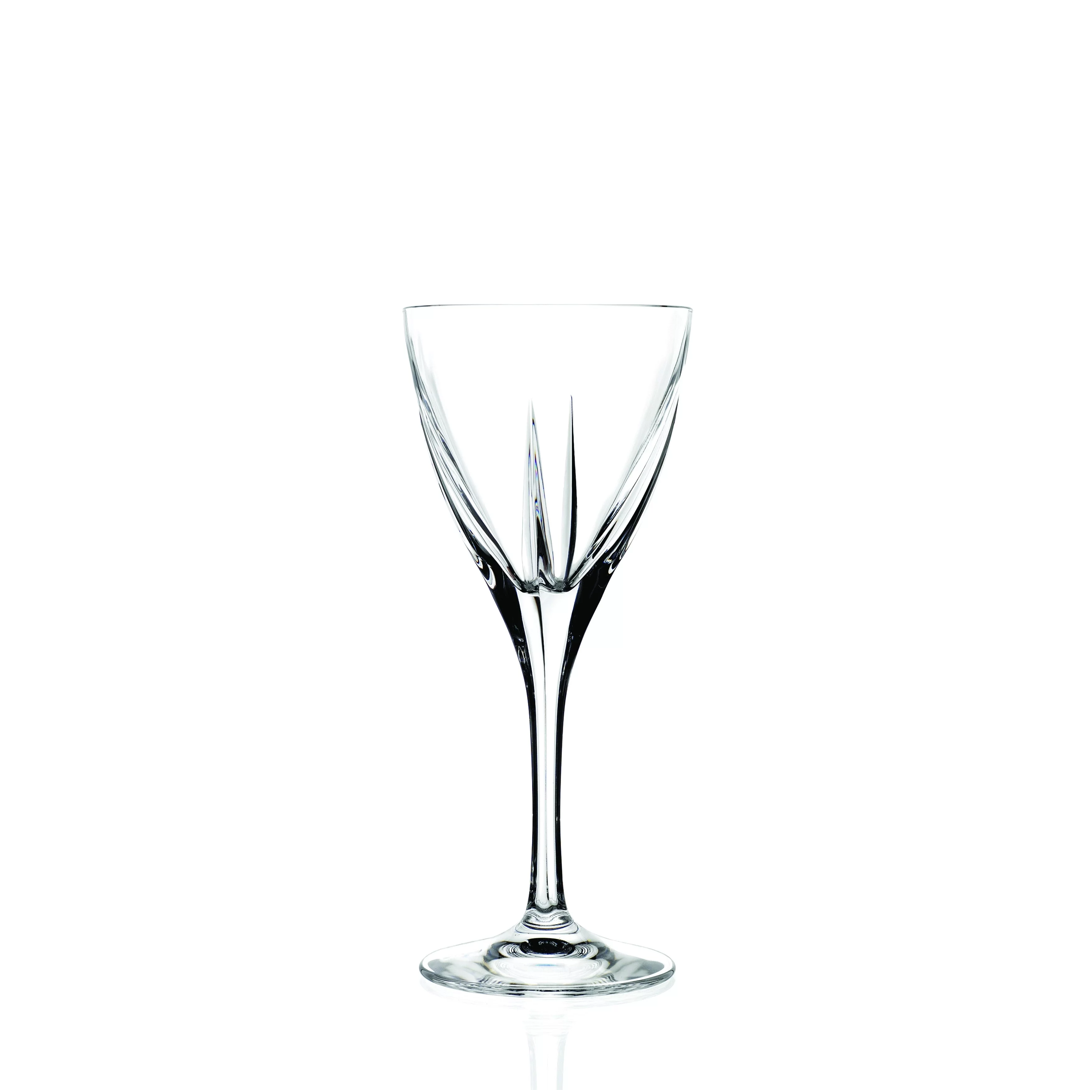 Majestic Gifts Inc.  Glass Stemmed Red /White Wine Goblets-7.25oz-Set/6 - 3.25