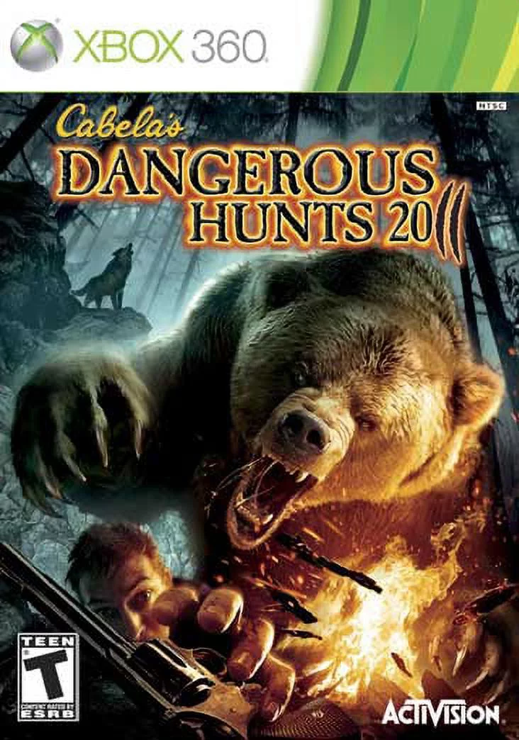 Cabelas Dangerous Hunts 2011, Activision Blizzard, XBOX 360, 047875764347